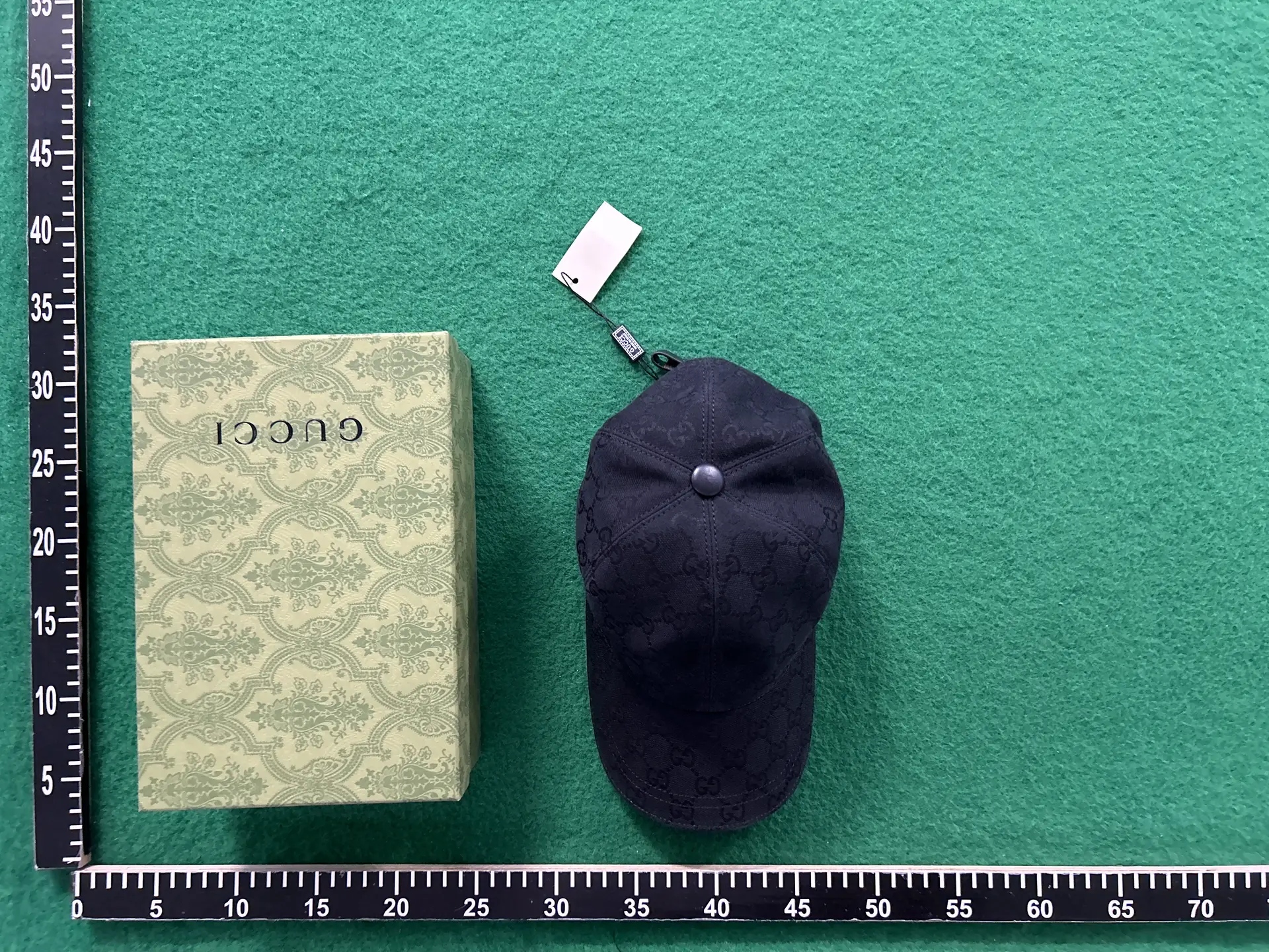 Gucci GG Canvas Baseball Cap Black