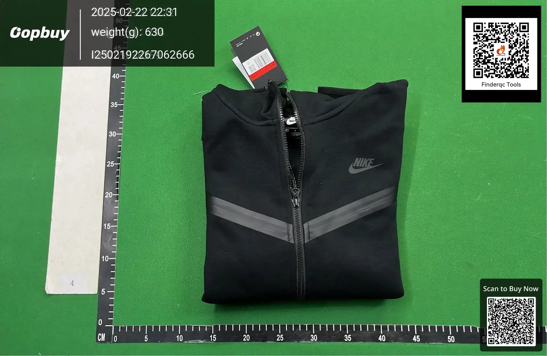 Nike Tech Fleece Full-Zip Hoodie Black