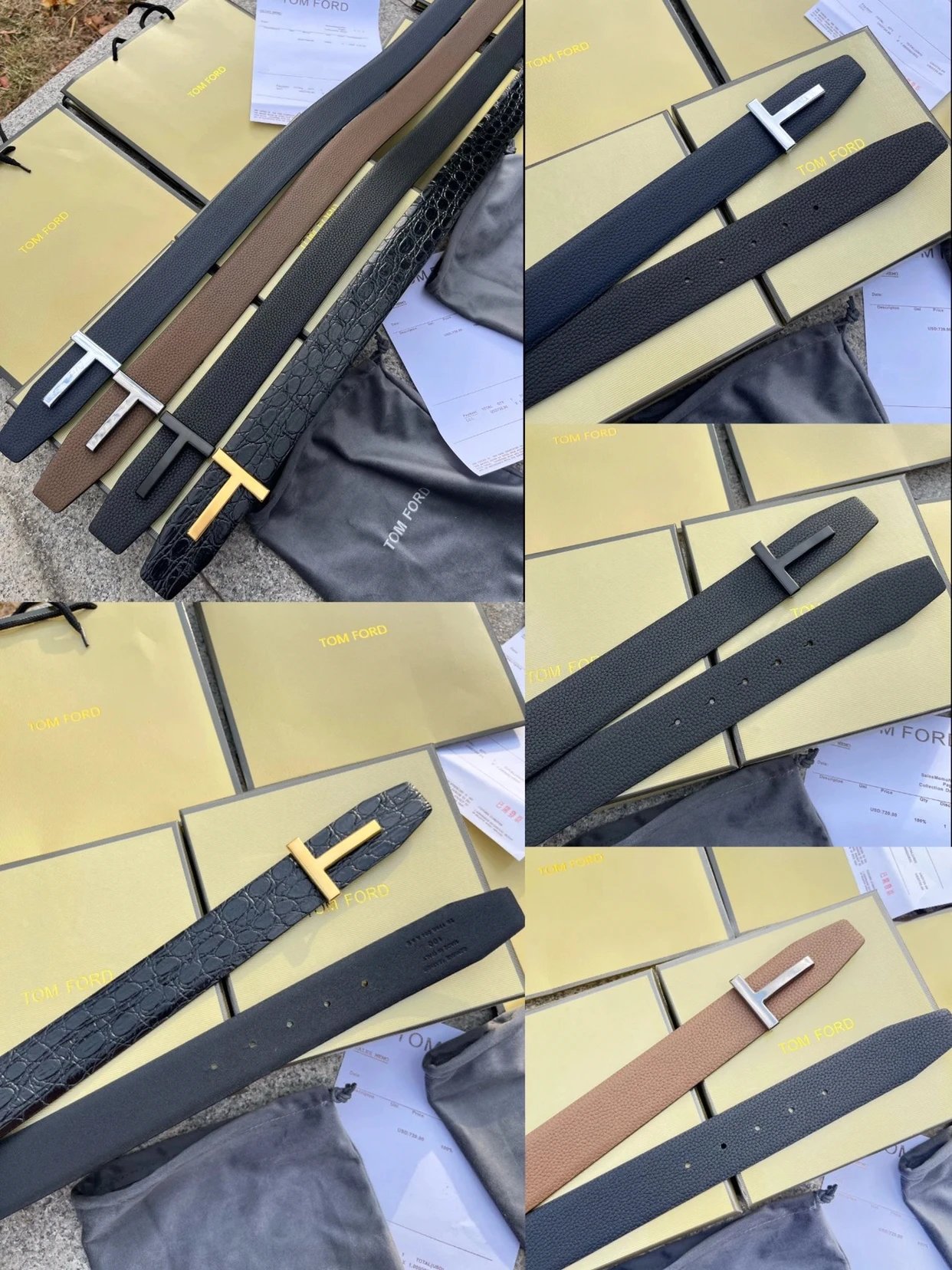 Tom F best quality belts WhatsApp+8615813376059