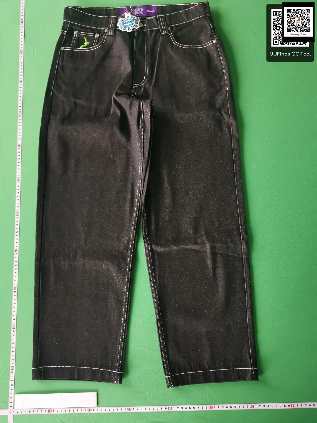 Adwysd Denim Pants Black
