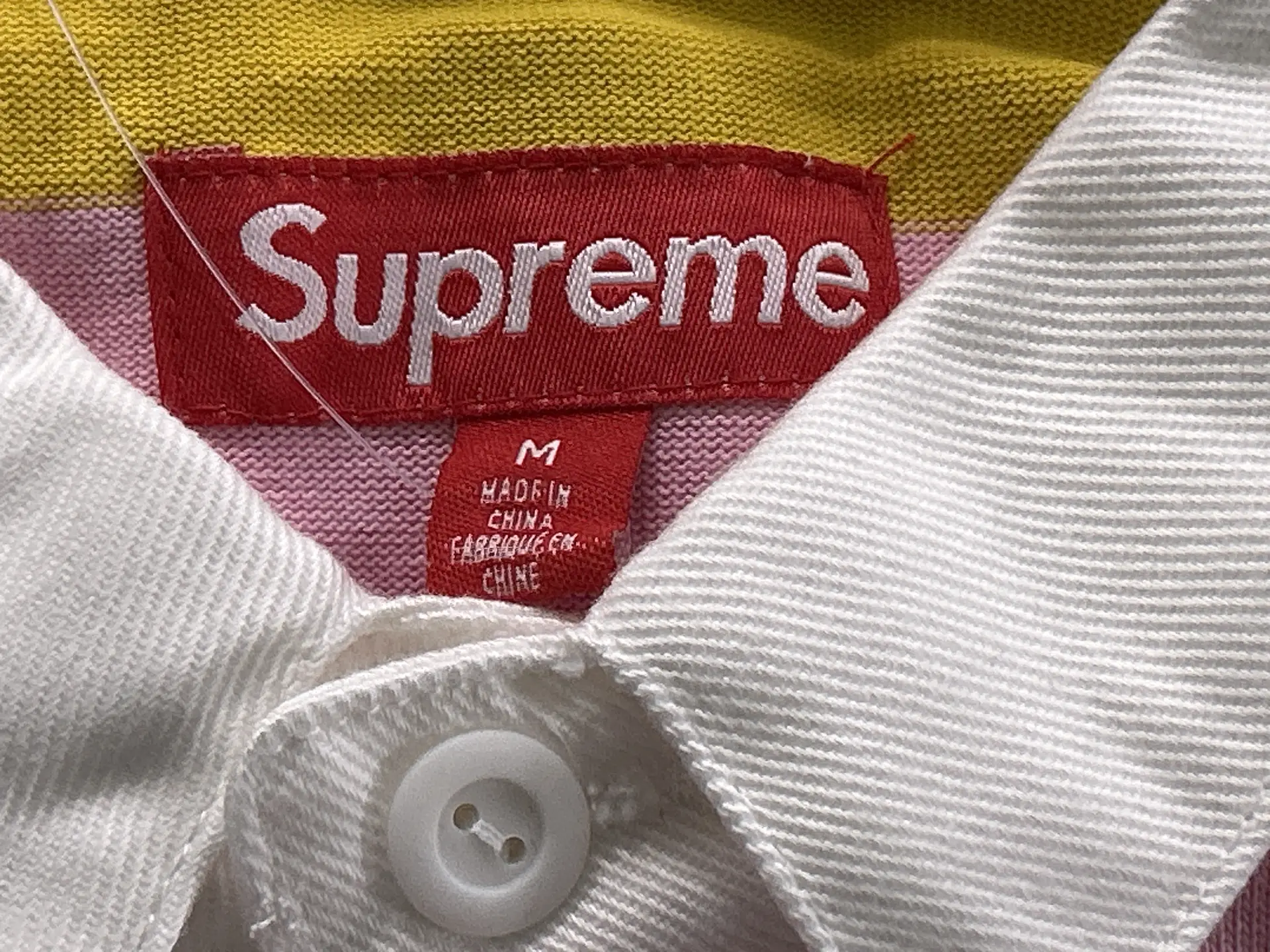 Supreme Striped Rugby Shirt
