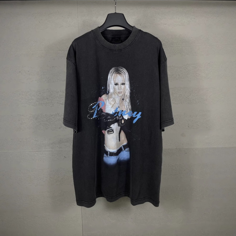 Balenciaga Britney Spears Short-Sleeved T-Shirt