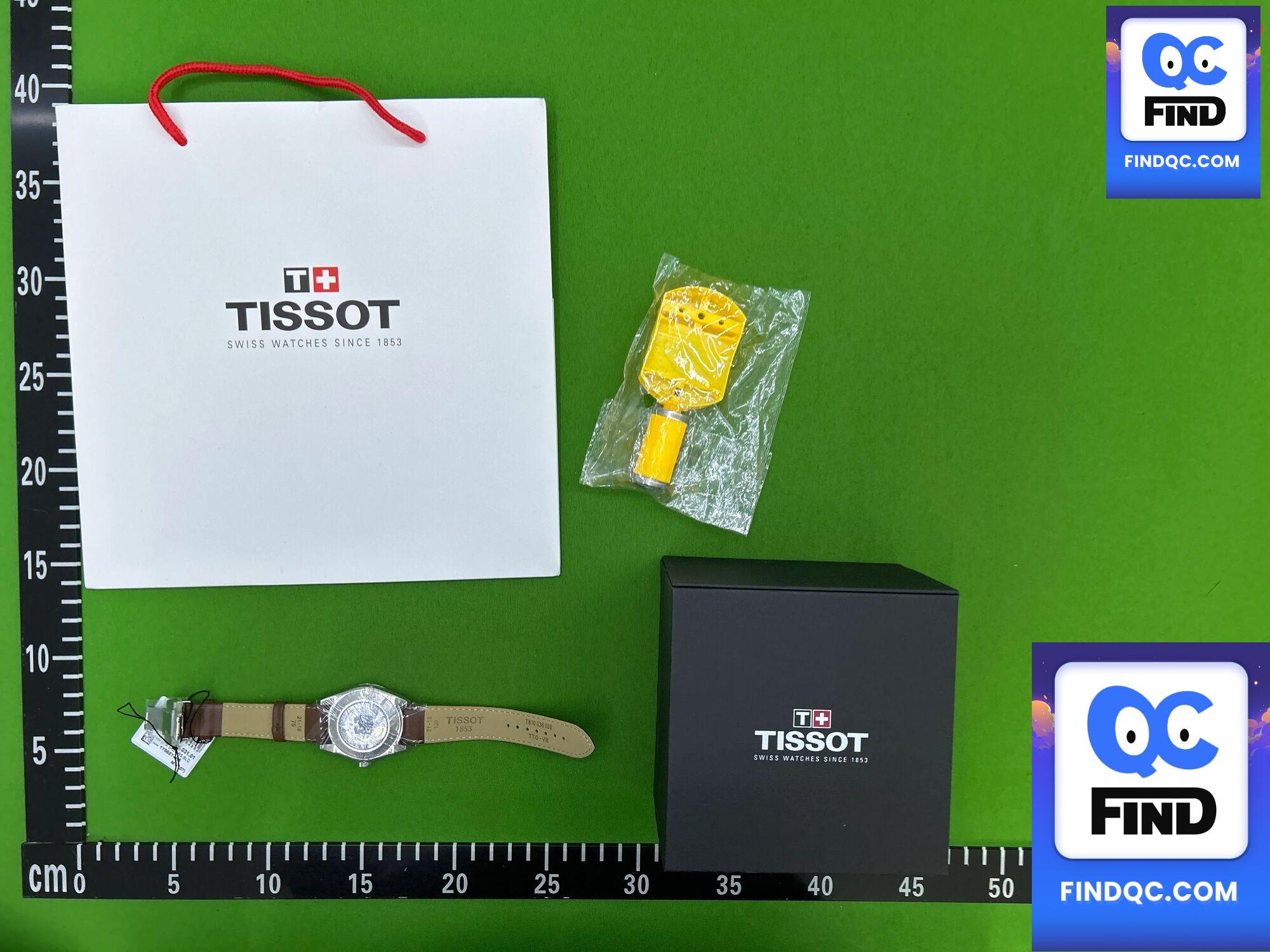 Tissot Powermatic 80 Green Dial Watch QC