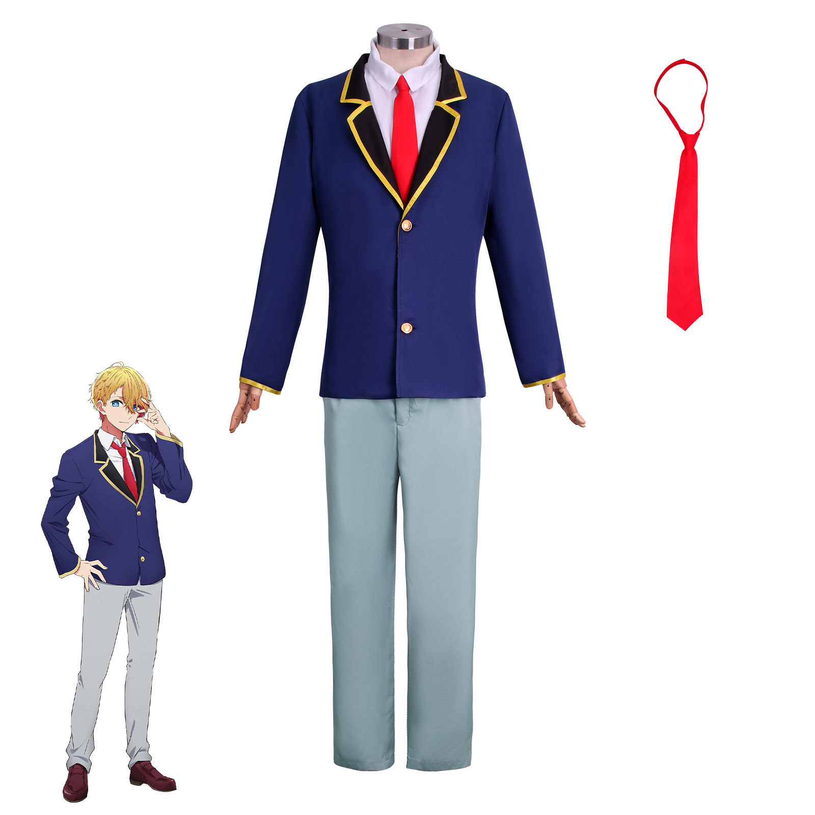 The Child I Recommend Cos Clothing Hoshino Aiku Hoshino Ai Aiku Ruby Cosplay Same Style Uniform