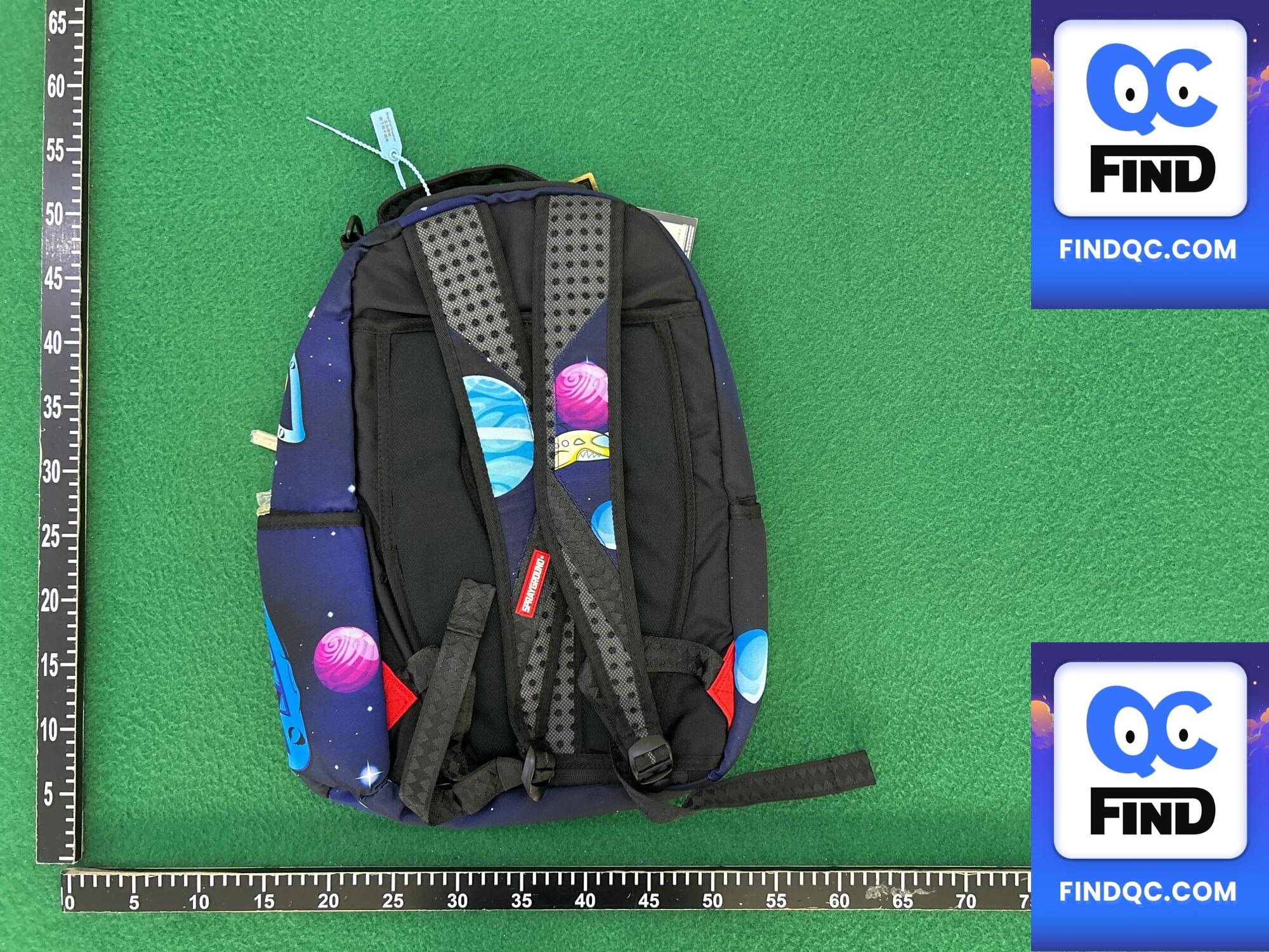 【Authentic Special Offer】Sprayground Backpack School Bag Trendy Fashionable for Men and Women Students Laptop QC
