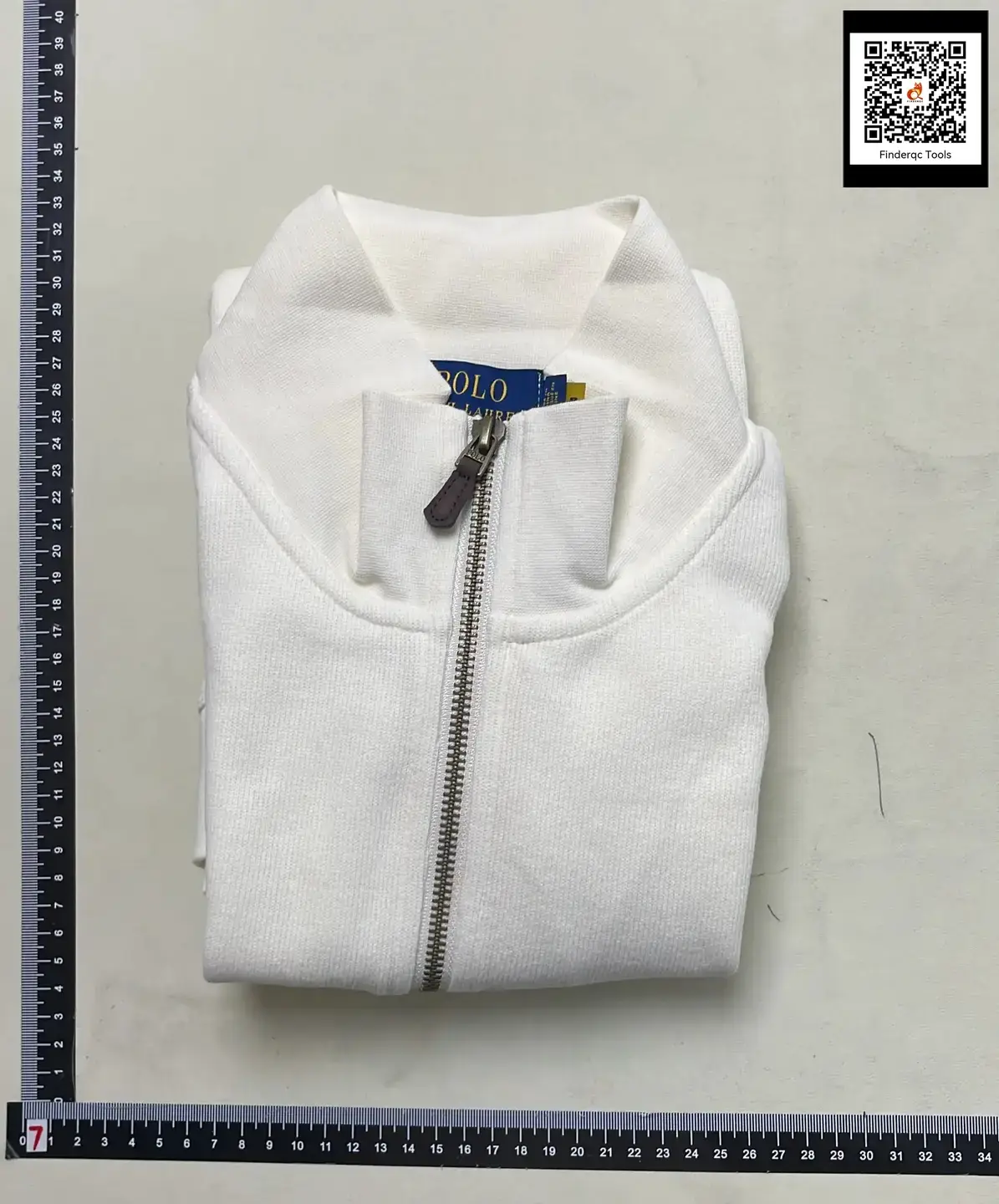 PL Foreign Trade high quality Sweep Code American Long Sleeve Polo Half Zipper Lapel Loose All-match Sweat