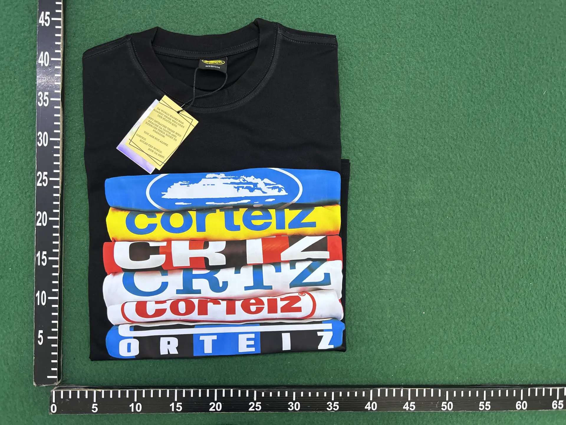 Trendy street timing bomb color letter printed round neck short sleeve t-shirt