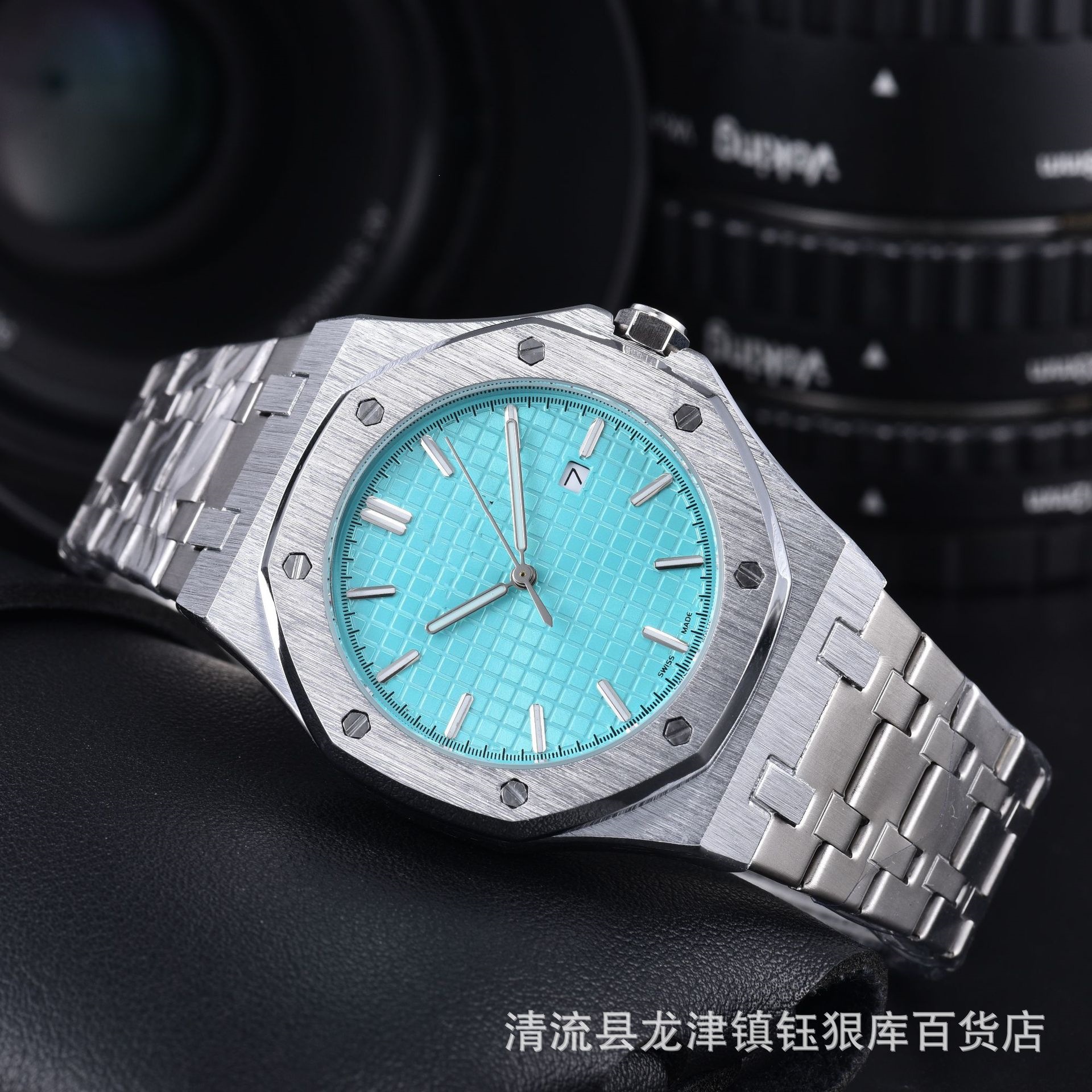 Hot-Selling Foreign Trade Products, Direct Sales from Manufacturers, Wholesale, Aliexpress, Wish, European and American Style Simple Octagonal Quartz Movement Watches foto QC de 1688 en Qualit.ly