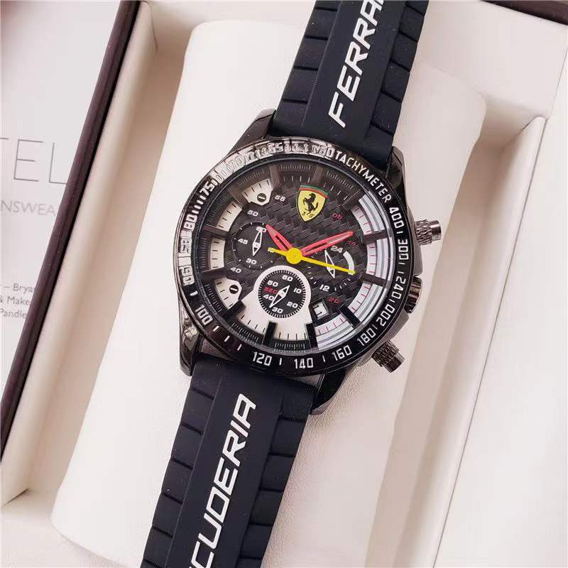 2021 cross-border men's sports full-featured 6-pin quartz watch manufacturers supply