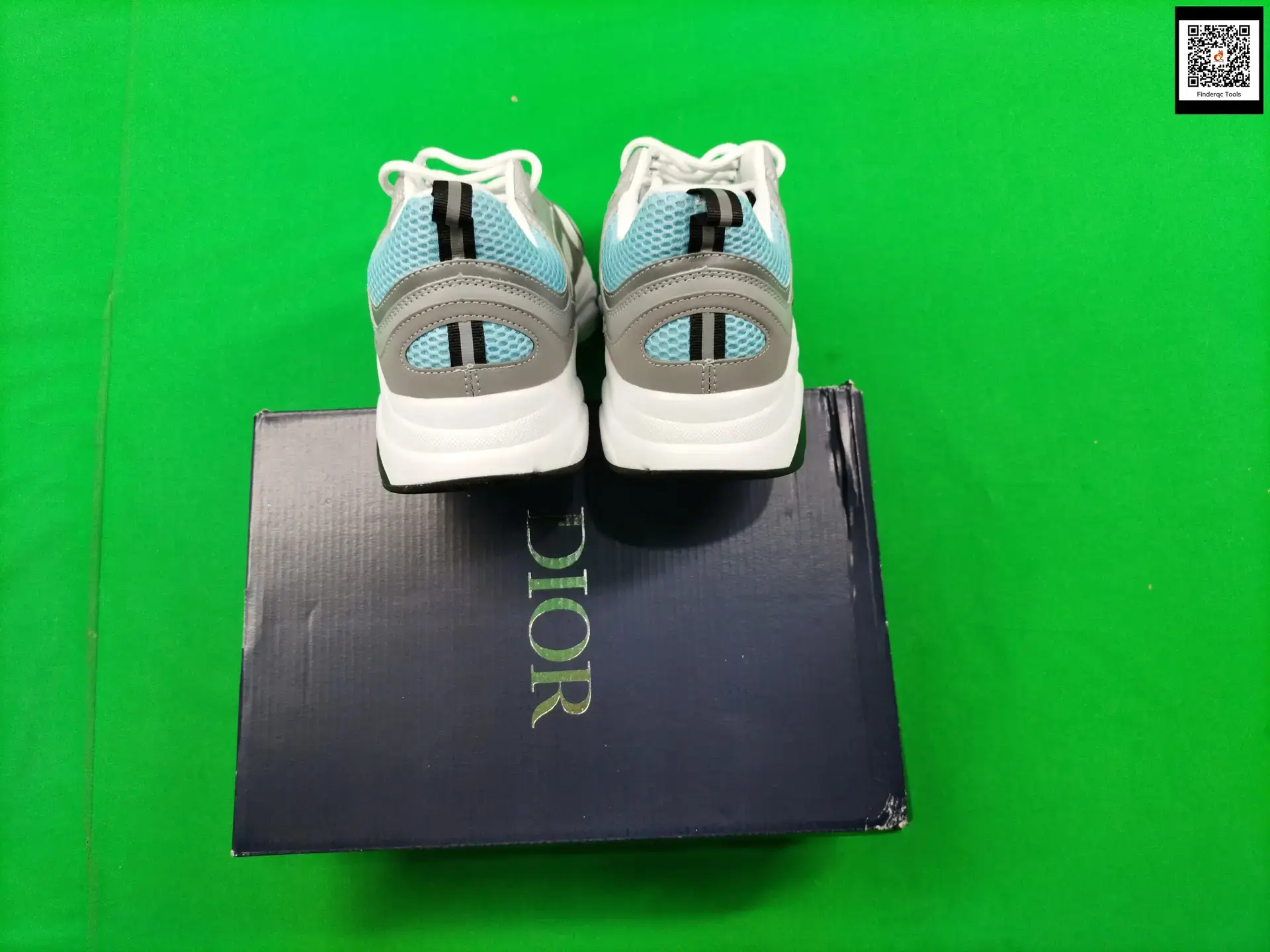 Dior B23 sneakers blue grey