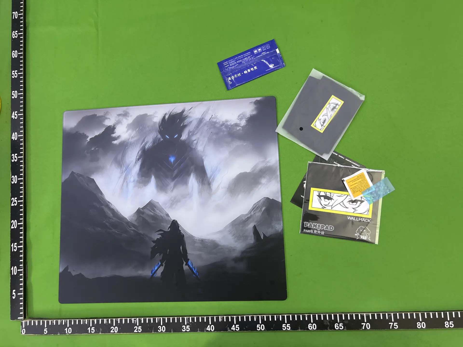 Tekkusai Phantom Replica Tempered Glass Mouse Pad Gaming Smooth Mouse Pad for Esports