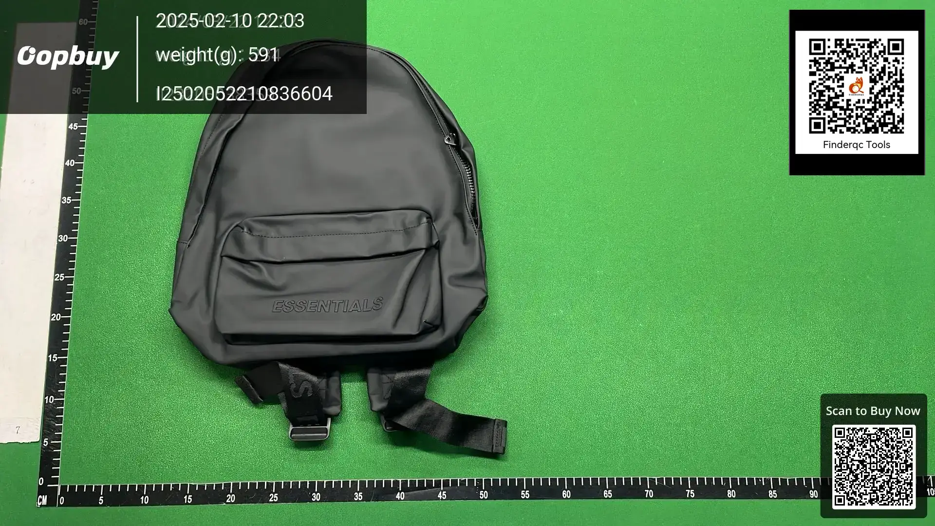 Essentials Hhh Double-Layer Backpack, Double-Layer Casual Student School Bag for Men and Women, Trendy Brand Leather High Street Backpack