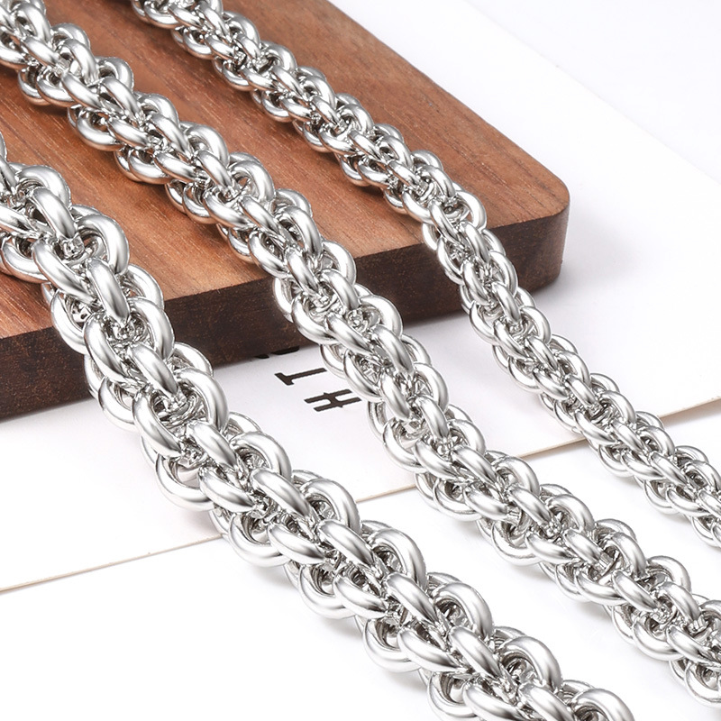 Stainless Steel New Style Lantern Chain Large Thick Chain Jewelry Chain DIY Necklace Bracelet Fashionable Cool Chain