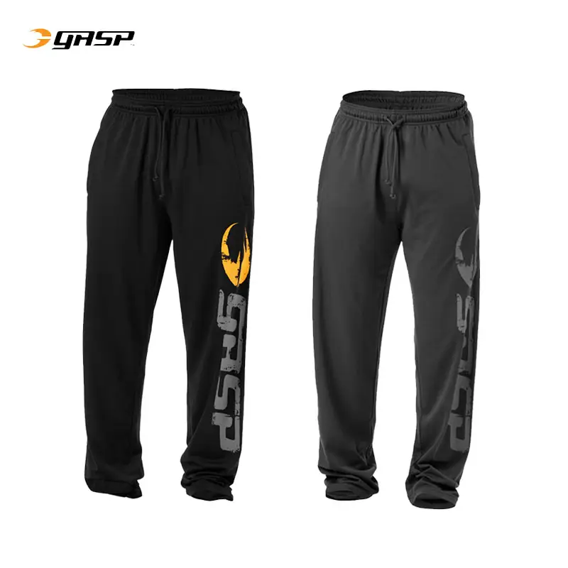 Gasp New Fitness Sports Pants Men's Training Squat Pants Running Loose Straight Quick-Drying Authentic