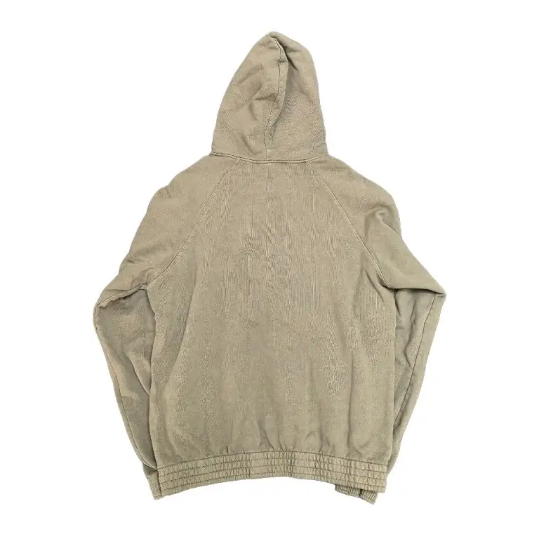 Lmyer Number Nine 03Ss Soldier Brown Hooded Basic Casual Loose Sweatshirt Long Sleeve