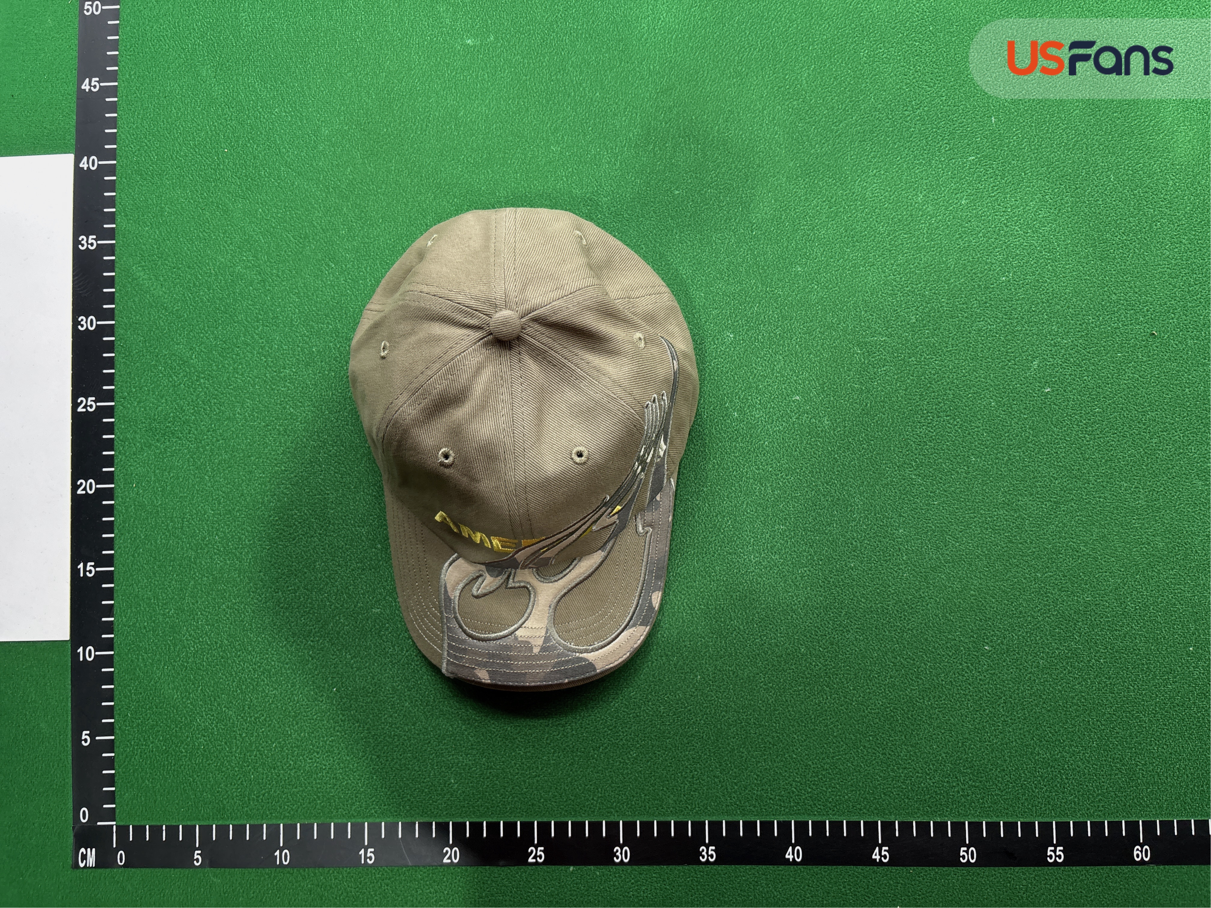 Vetements Opium Yvl Flame Embroidery Trucker Hat Military Color Baseball Cap QC