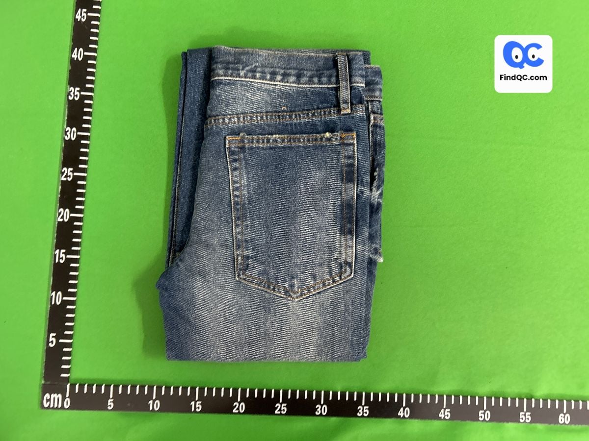 Damaged Bell-Bottom Pants QC