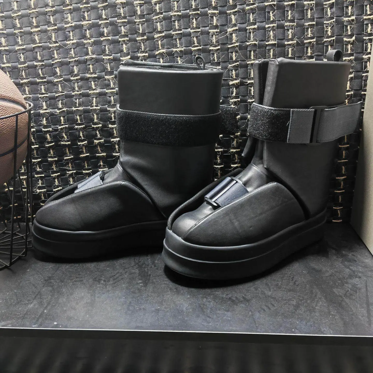 Ro Boots for Men and Women, Luxury High-Top Shoes, Fashionable Punk High-Top Platform Thick-Soled Martin Boots Rricowees