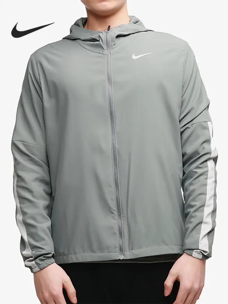 Nike Official Authentic Men's Comfortable Casual Hooded Zipper Sports Jacket Cu5354-084