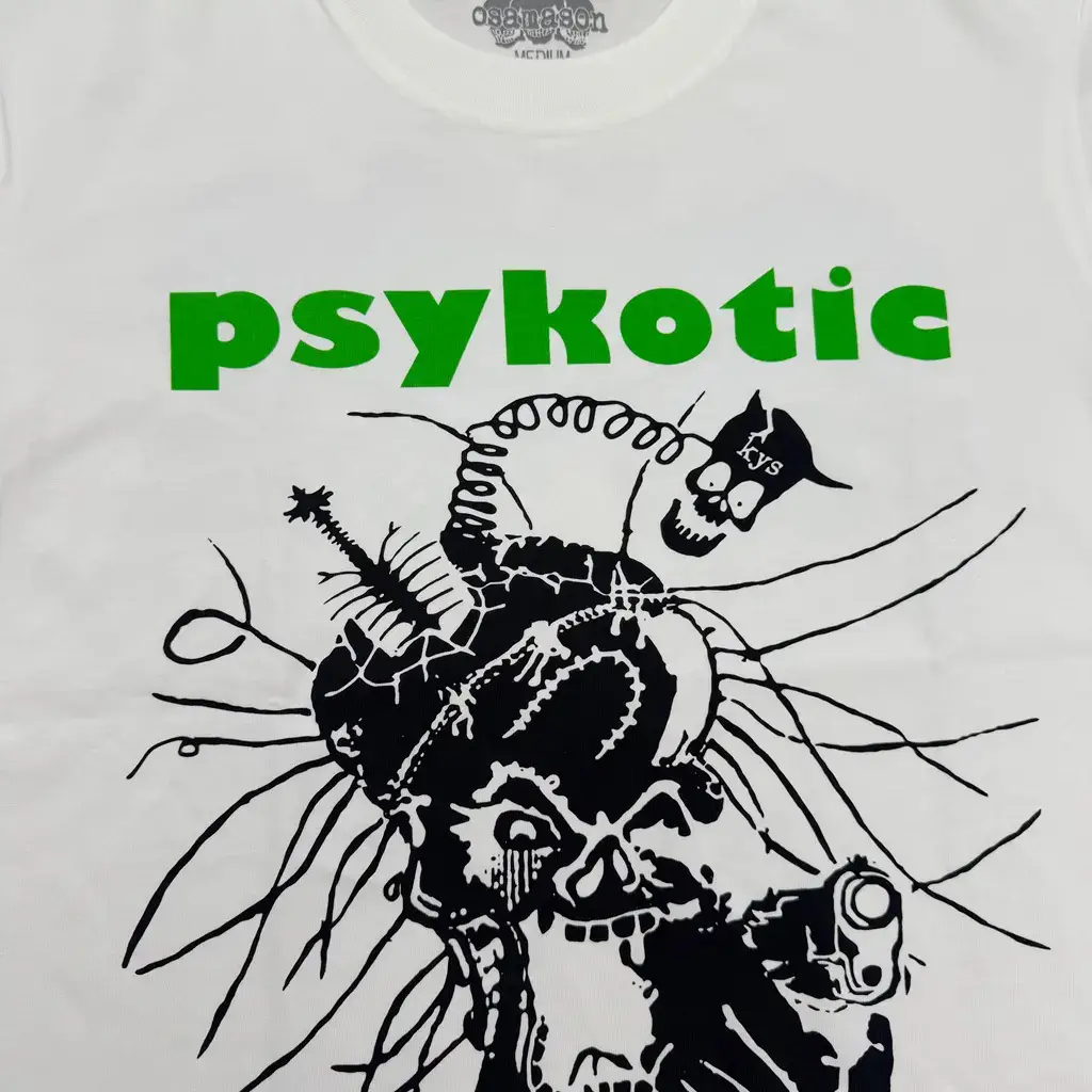 Osamason Psykotic Tour Mech Born to Die Tee Limited Edition Short-Sleeved T-Shirt for the Concert Venue