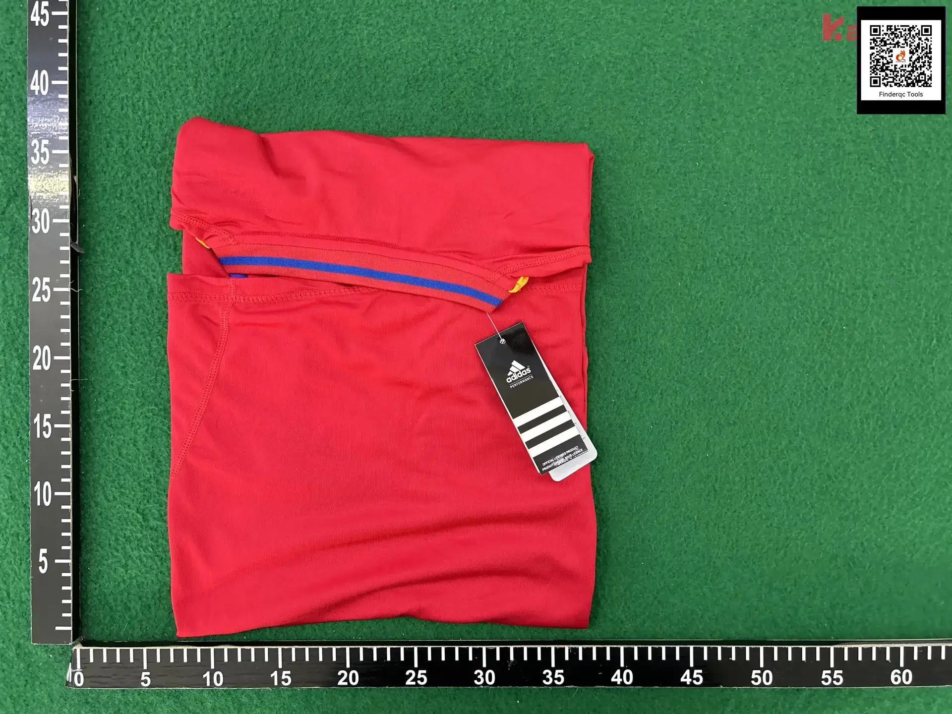 Adidas Performance Red Football Jersey