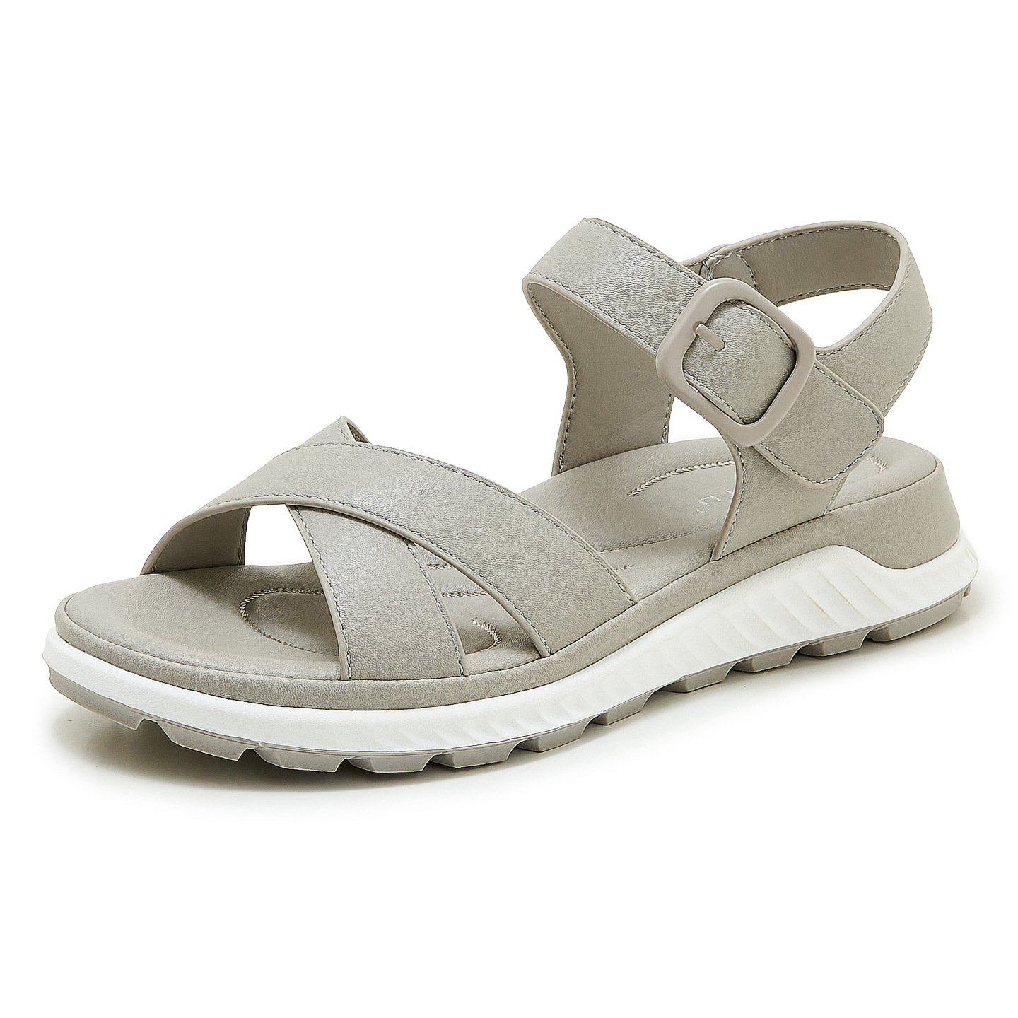 H3008-2 Summer New Style 2026 Cross-Strap Sandals for Women, Thick-Soled, Soft-Soled, Non-Slip, Outdoor Wear, Mom Shoes