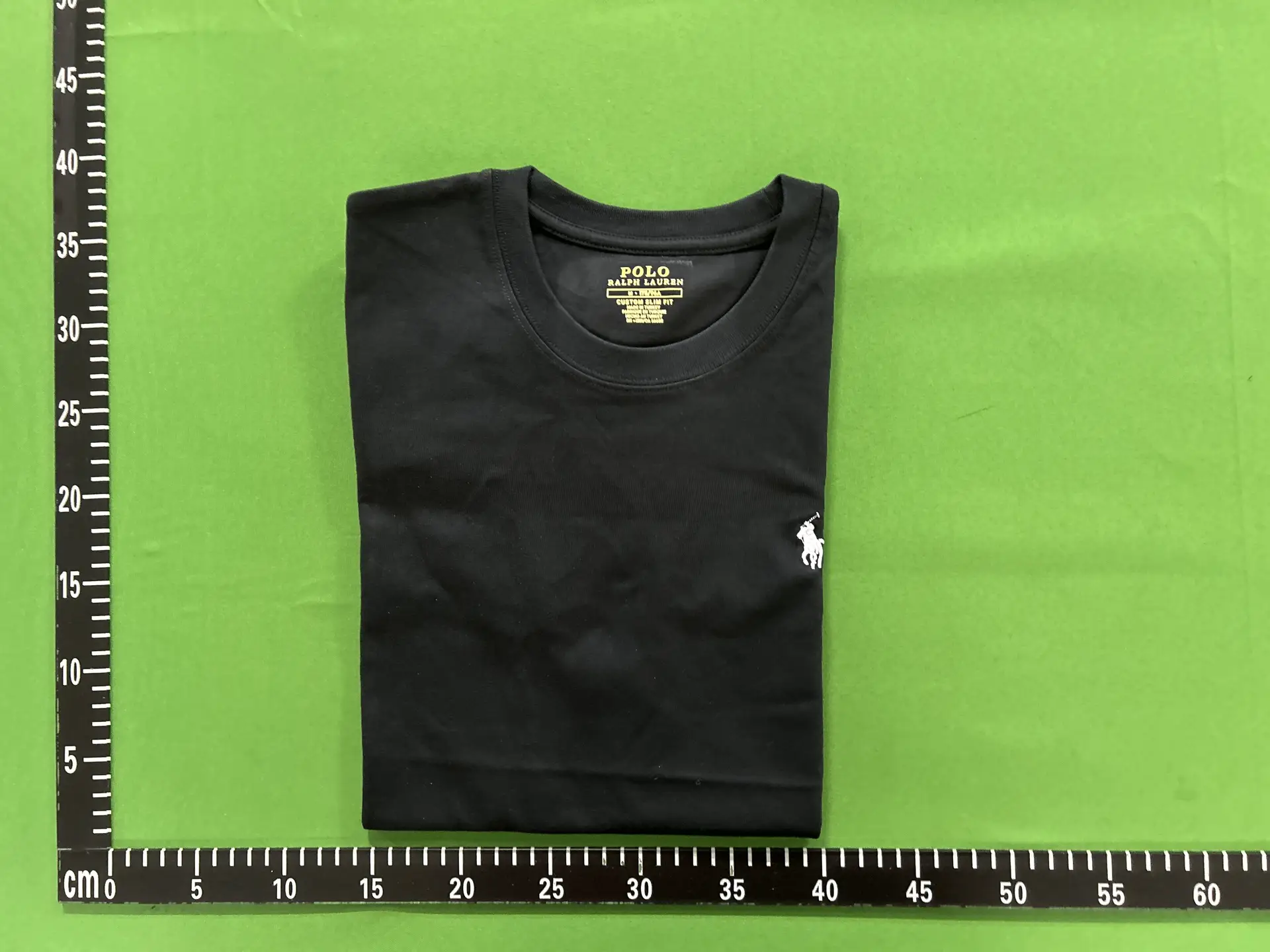 Polo Ralph Lauren Custom Slim Fit Black T-Shirt