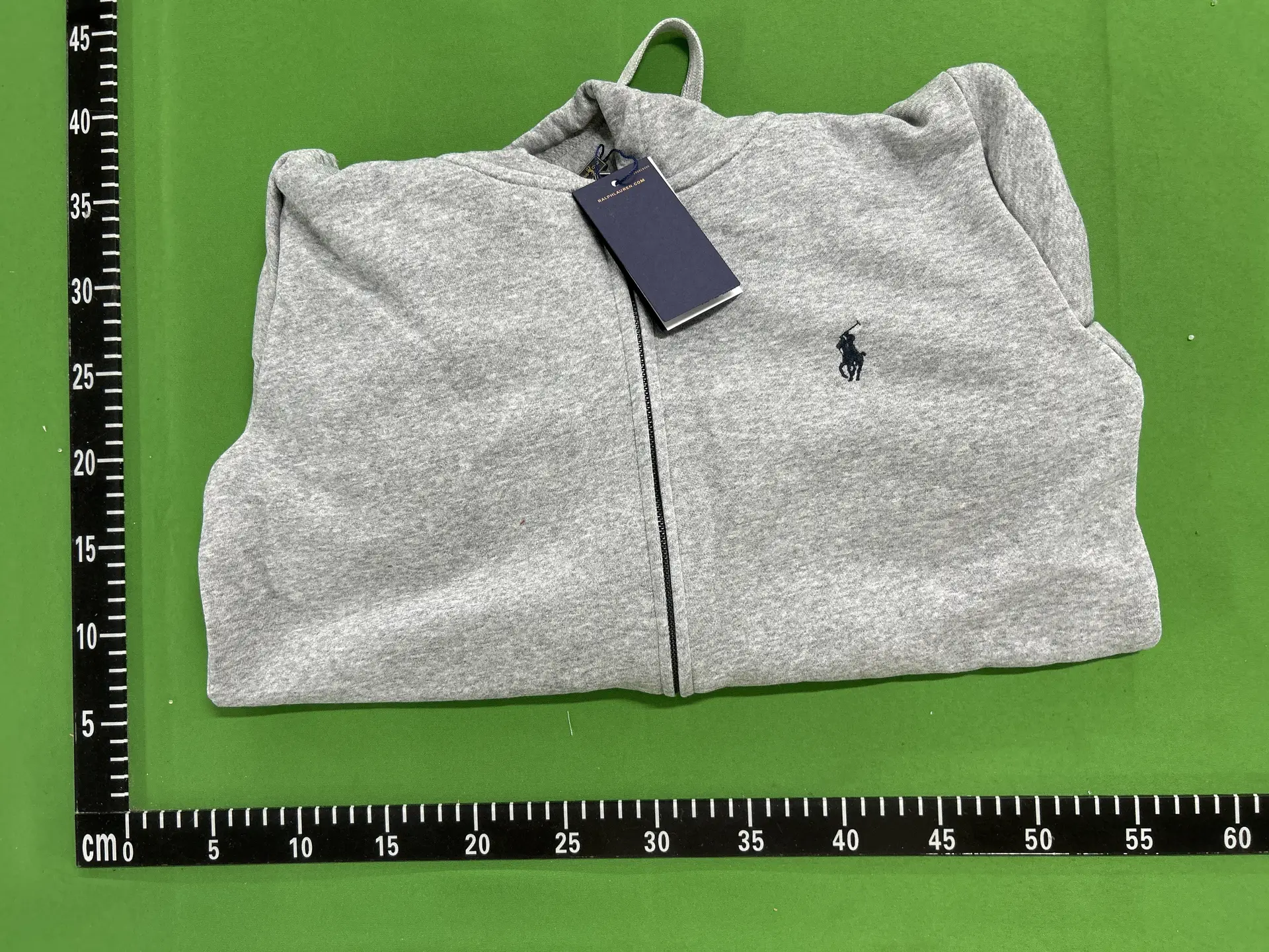 Polo Ralph Lauren Full Zip Hoodie Grey