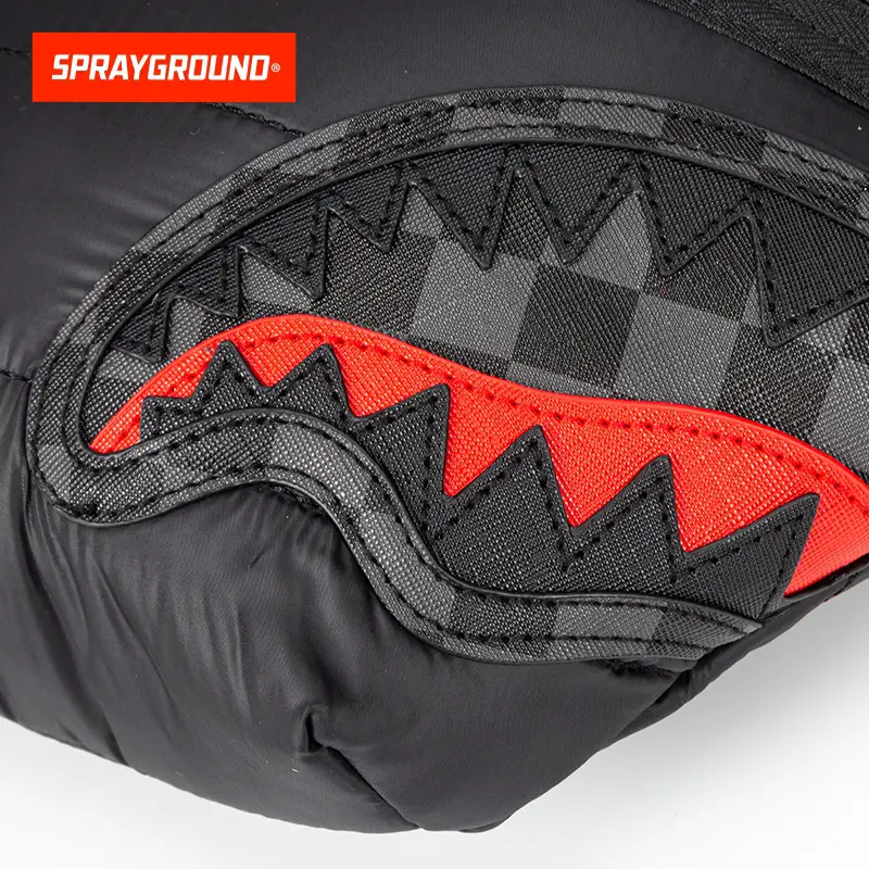 Sprayground Shark Mouth Trendy Men's and Women's Shoulder Bag Large Capacity Crossbody Bag Casual Sports Waist Bag Chest Bag