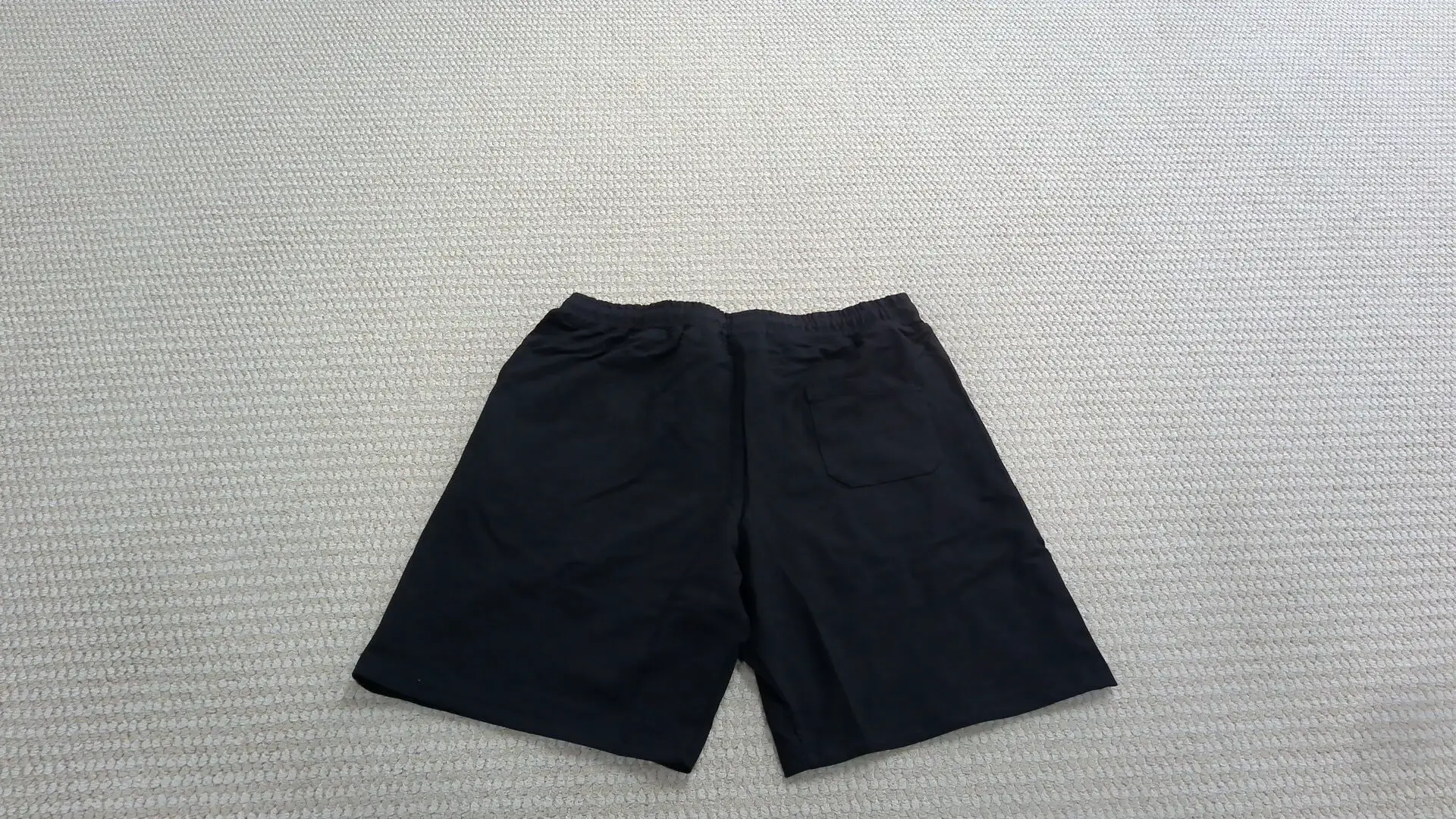 L Pony black shorts