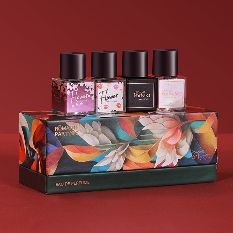 Xiaocheng Yixiang private perfume suit Rose strawberry cherry blossom cross-border hot women's private perfume gift box wholesale