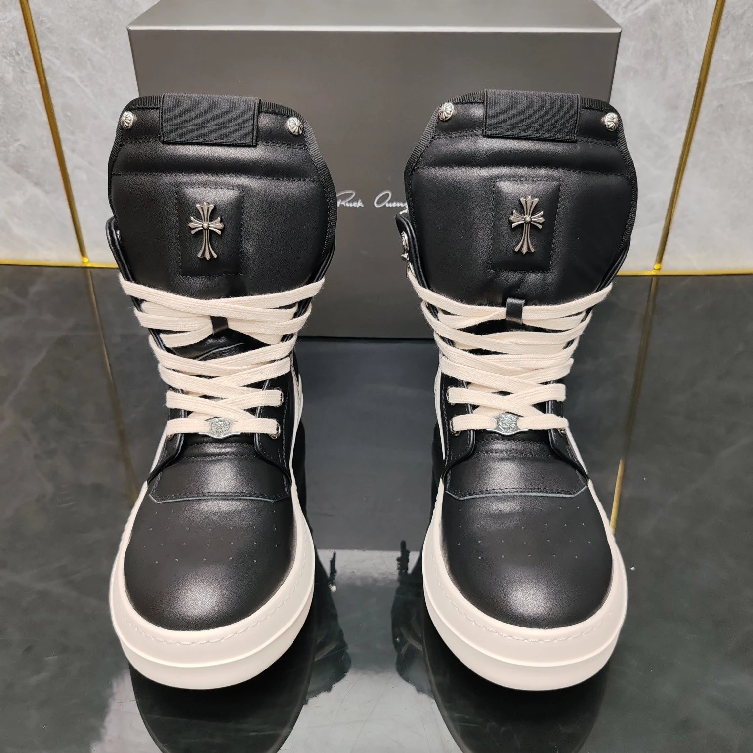 Rick Owens High-Top Sneakers
