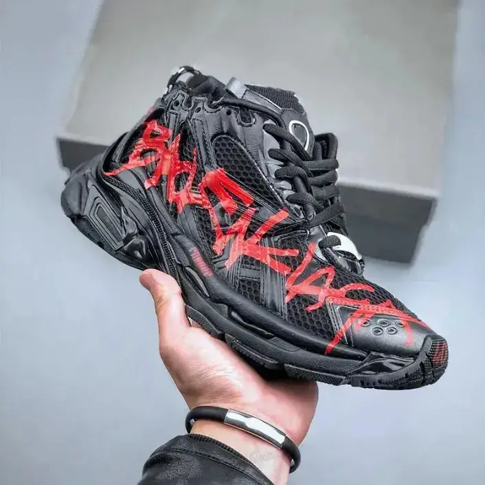 In-Stock Original Box Paris Third Generation Track 3.0 Dad Shoes Men's Trendy Ins Shoes Couple Versatile Height-Increasing Shoes
