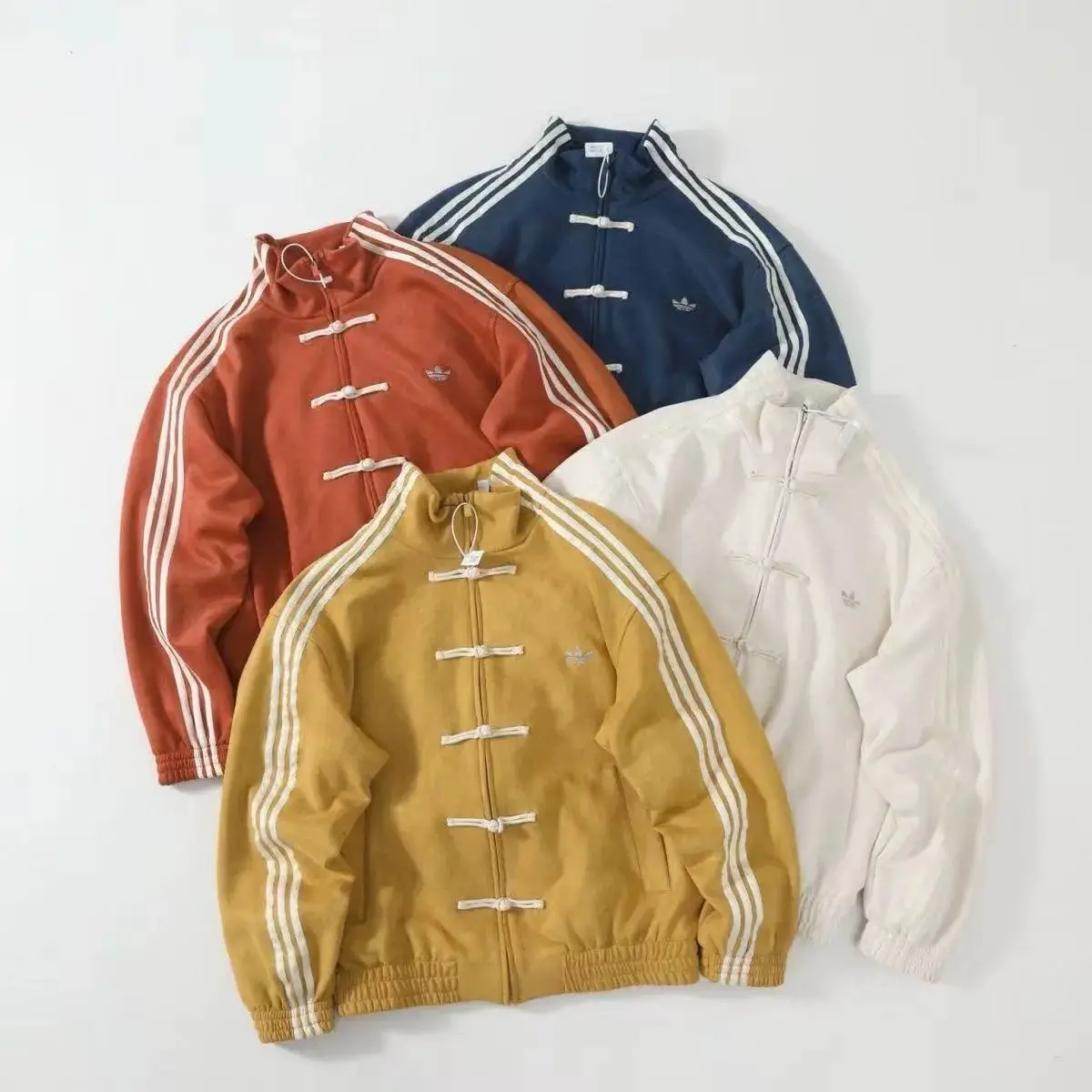 Cross border original AD three grass leaf new Chinese casual trend loose unisex jacket