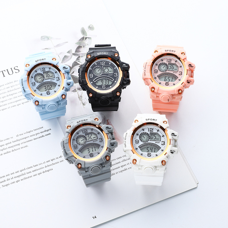 Live Douyin Youth Electronic Watch Digital Display Children's Student Sports Watch Cross-border Foreign Trade Wholesale Watch