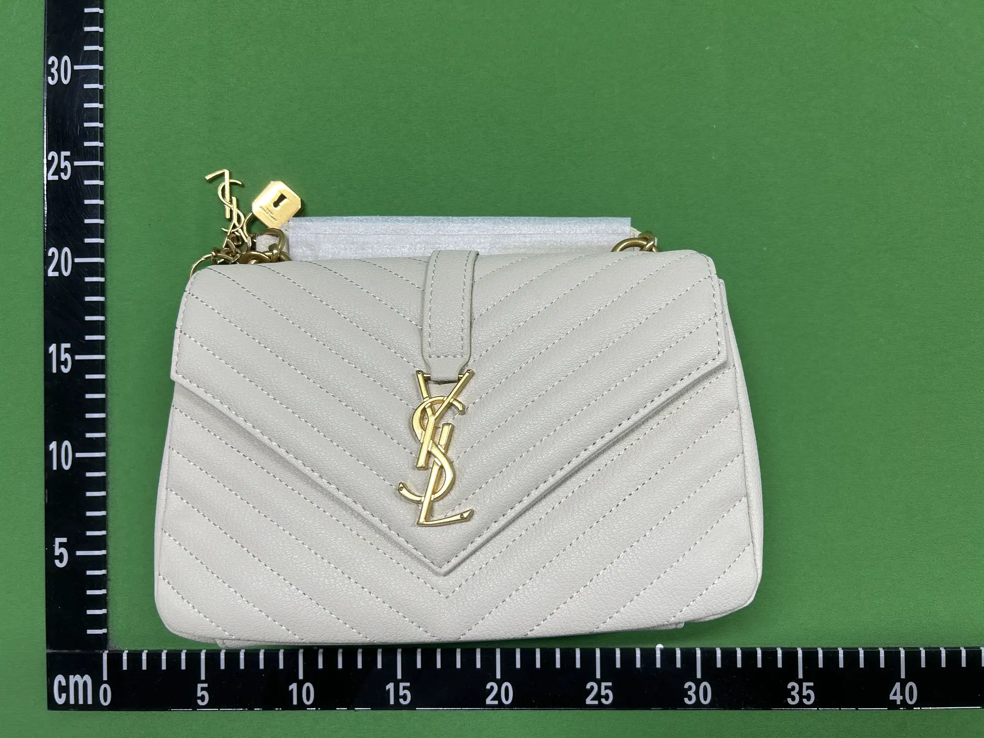 Saint Laurent Envelope Bag Off White