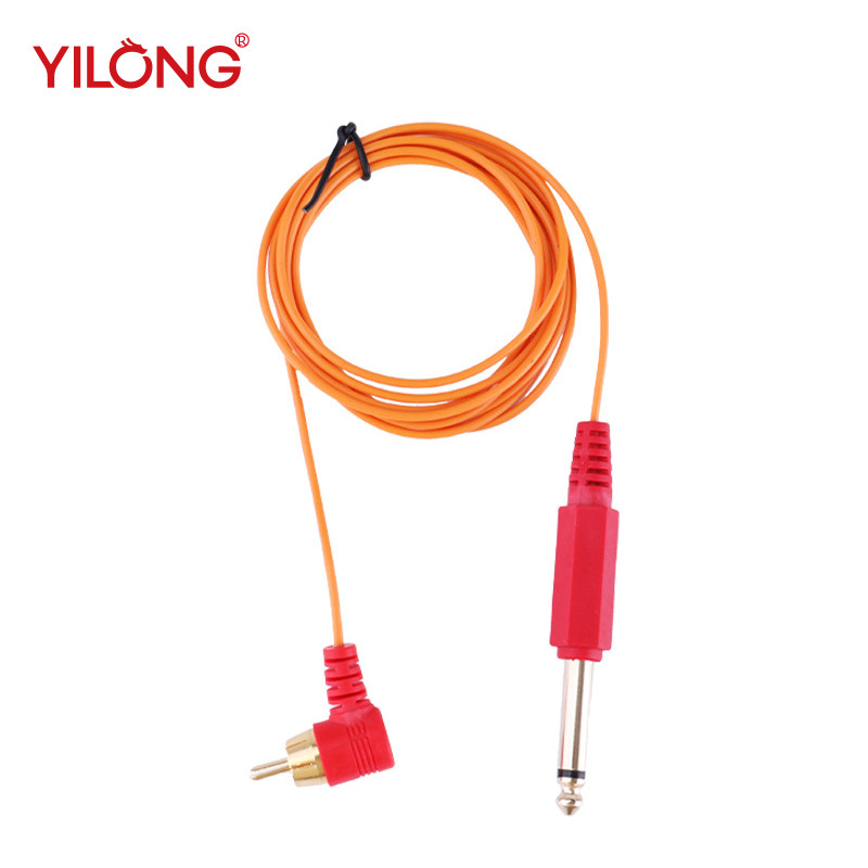 YL tattoo equipment tattoo hook line 6.35 three-dimensional head RCA hook line tattoo silicone hook line cross-border wholesale beauty makeup