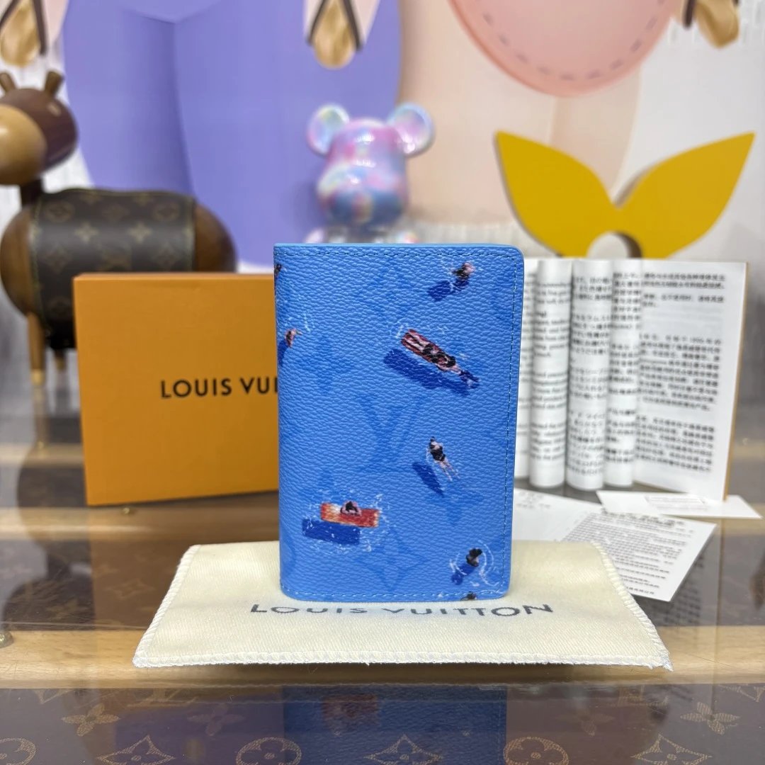 Louis Vuitton Green Golf Card Holder