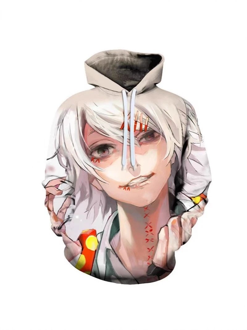 Spring Autumn Season 2025 Tokyo Ghoul 3D Digital Print Sport