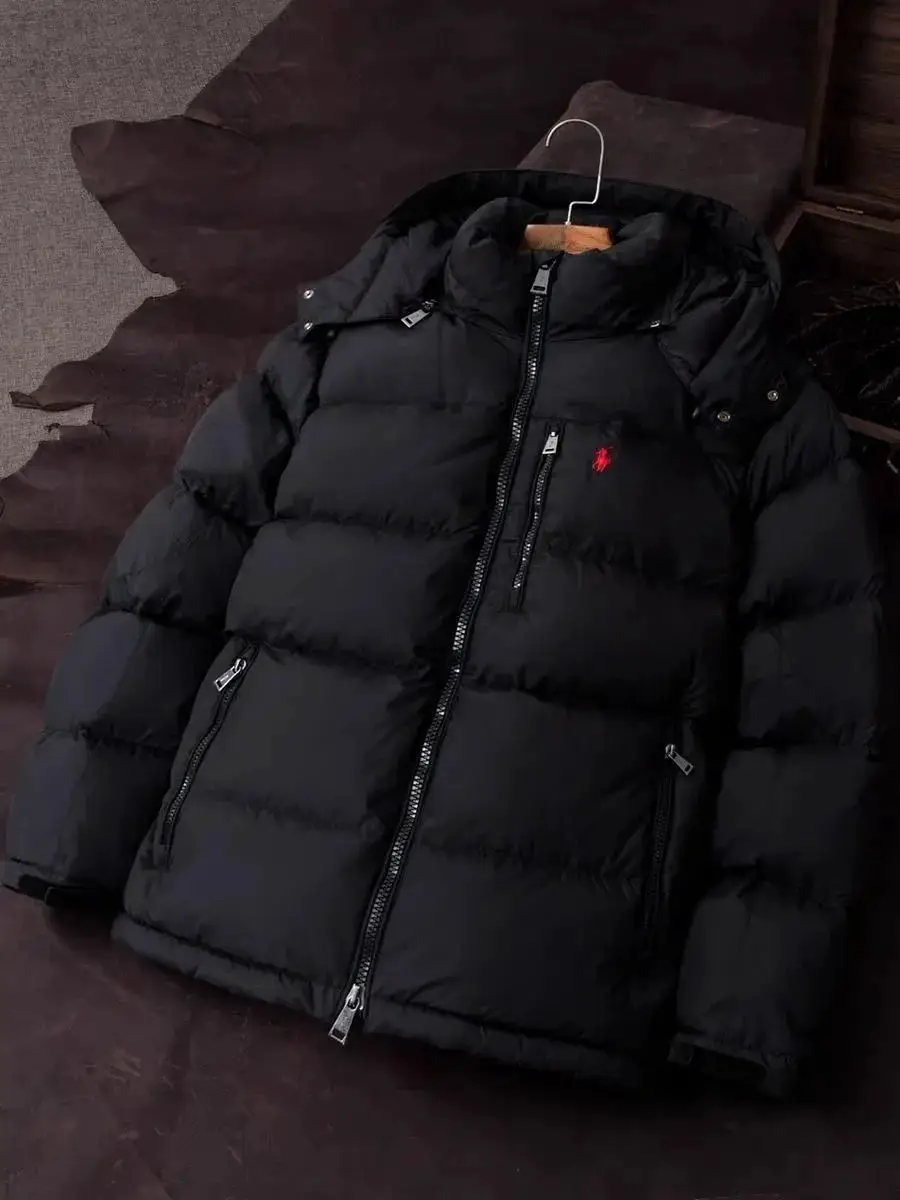 XM pony down jacket high-grade new thickened short section hooded windproof outdoor cold warm sports down jacket