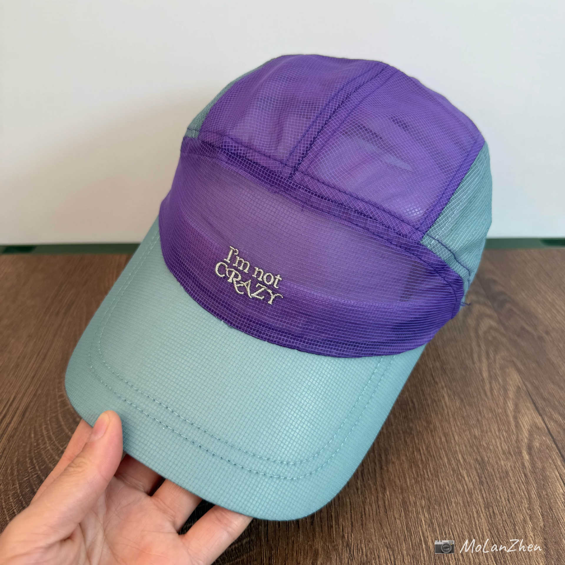 Mountain-Style Five-Panel Mesh Patchwork Breathable Quick-Dry Baseball Cap, Lightweight Functional Peaked Cap, Comfortable for Outdoor Use Without Causing Sweatiness