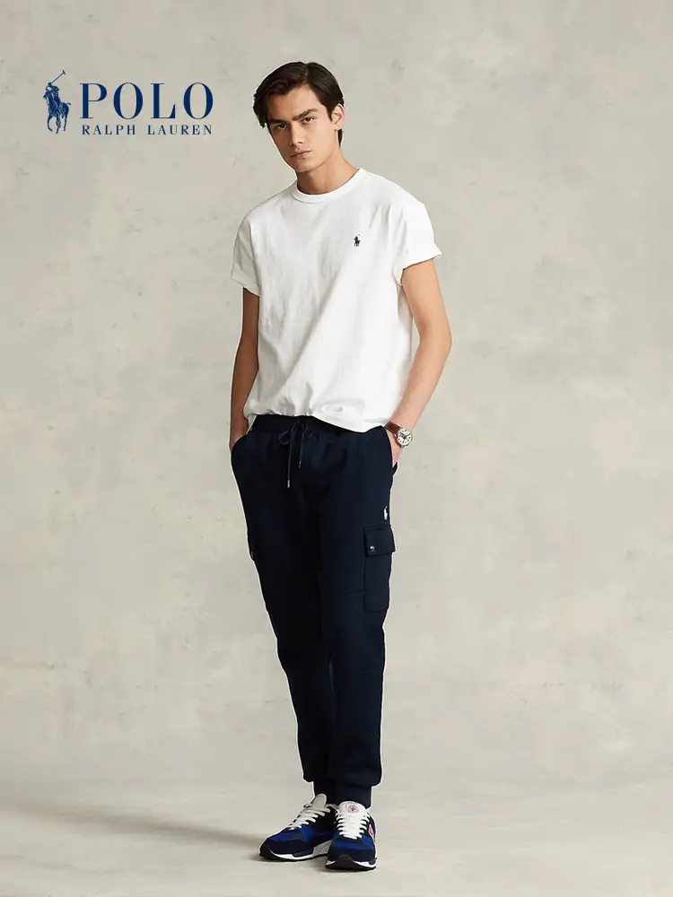 Ralph Lauren/Ralph Lauren Men's Classic pure color Pony Label Short Sleeve T-Shirt