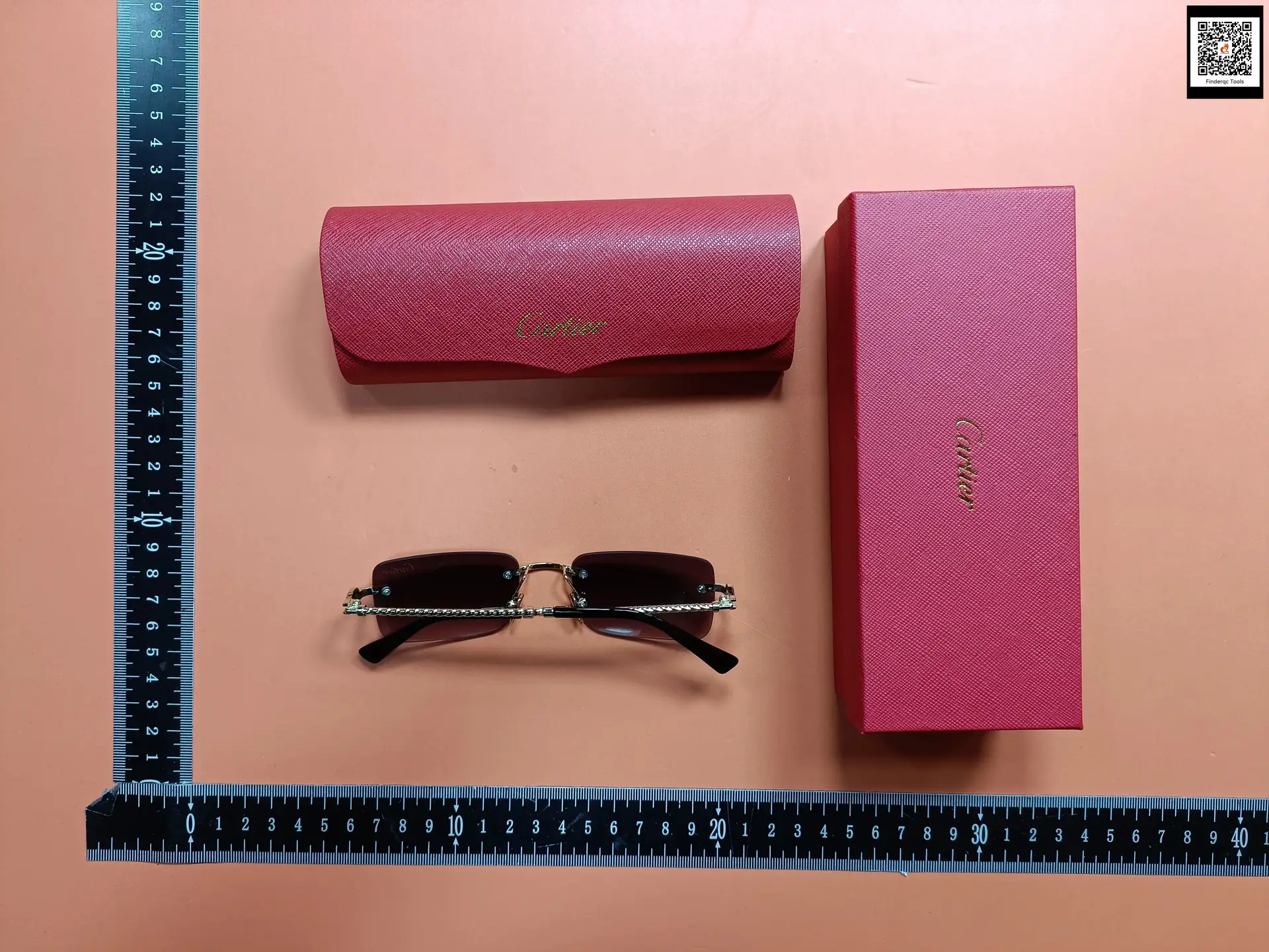Cartier Rimless Sunglasses