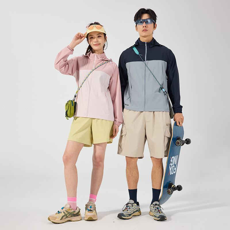 Diyu Shenlong Sun Protection Clothing for Men and Women, New Summer Style, Ice Silk Detachable Hat, Anti-Uv Couple Jacket