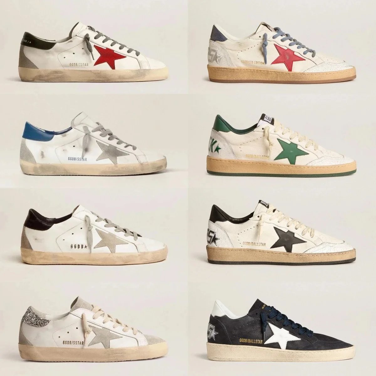 Golden Goose GGDB/JSSTAR Foto QC de WEIDIAN na Qualit.ly