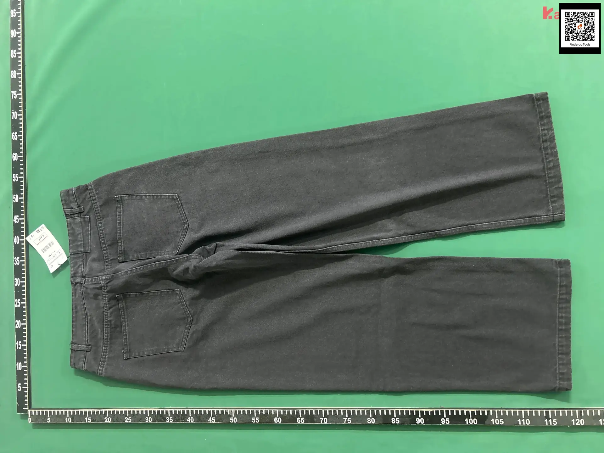 Cabinet 319! Za Men's Clothing 2024 Winter French-Style Cotton Loose Washed Denim Casual Straight-Leg Pants 8062380