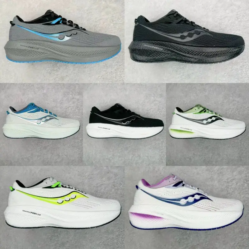 Putian Shoes New Saucony Victory Pure Original Men's and Women's Waterproof and Anti-Slip Sports Shoes [Cross-Border Dropshipping]