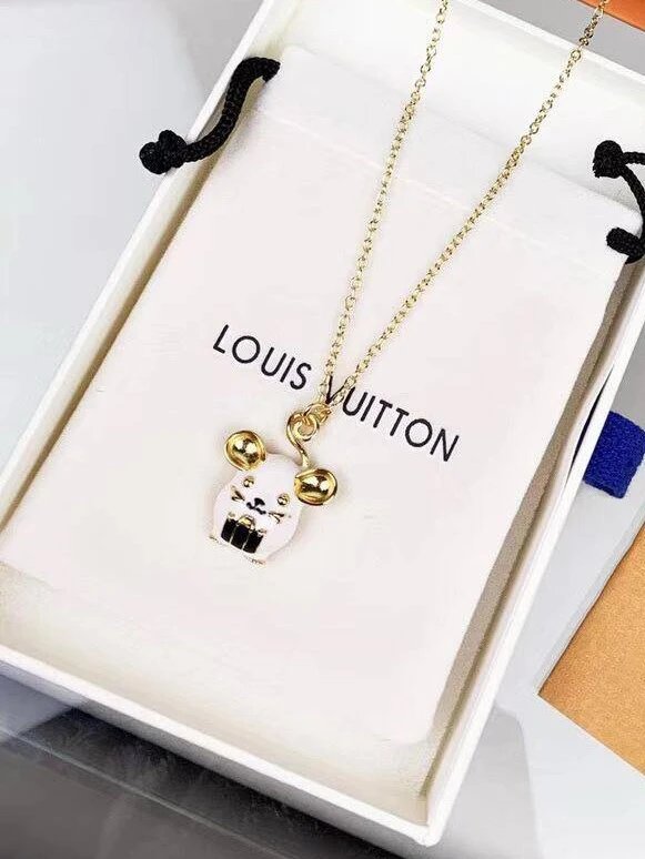 Louis Vuitton Mouse Necklace