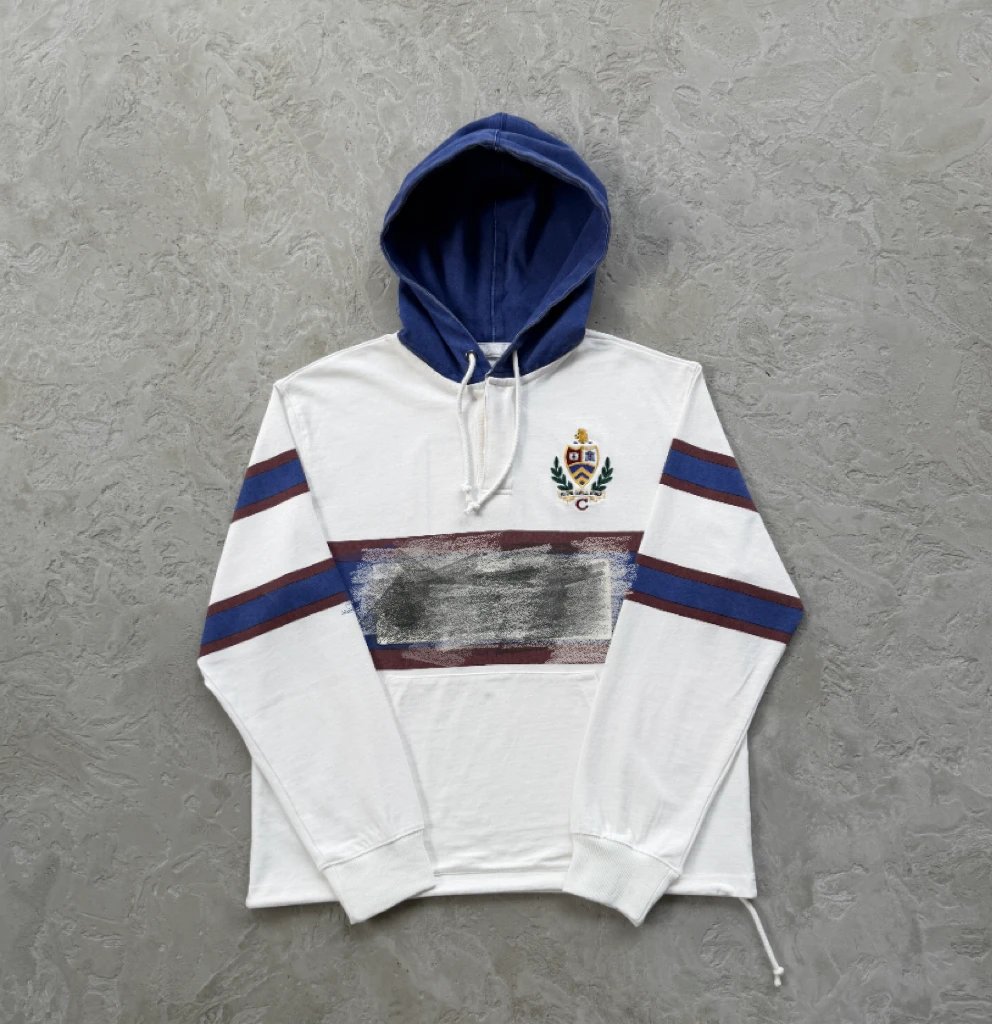 边锋连帽橄榄球服