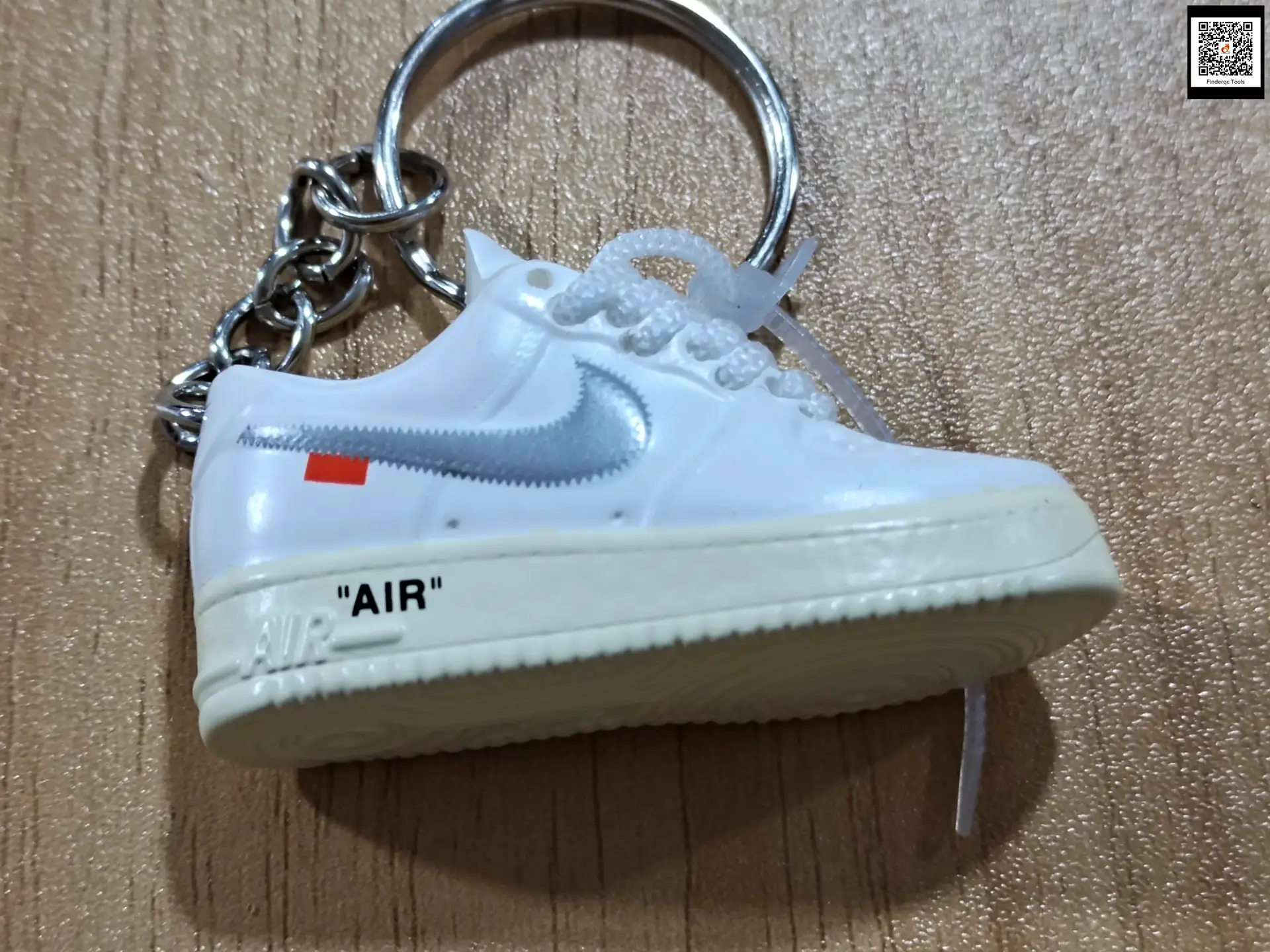 Mini Air Force Keychain Coconut Quan Zhilong Zou Ju Sneaker Model Pendant Three-Dimensional Hollow Keychain Men's Gift